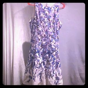 Purple Floral Dress